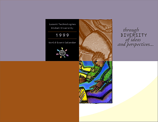 Calendar Cover - Flap 1 Removed